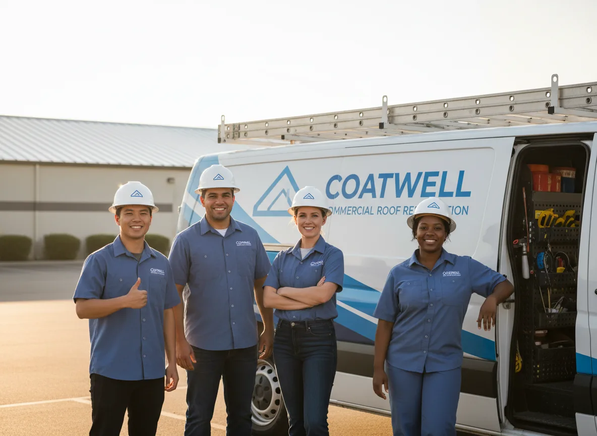 Commercial roof coating company in Bloomville, OH